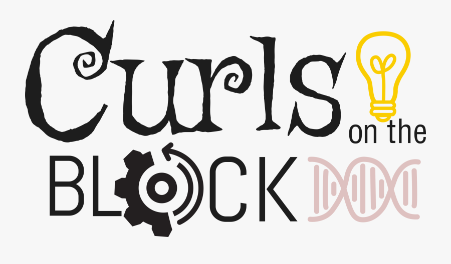 Curls On The Block Logo, Transparent Clipart