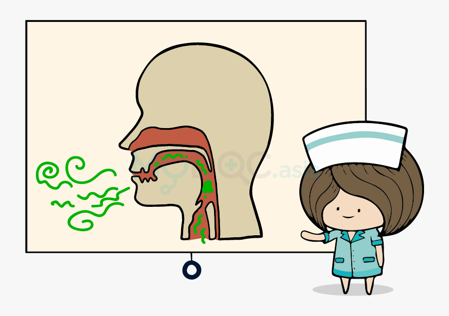 Cold Clipart Respiratory Infection - Cartoon, Transparent Clipart