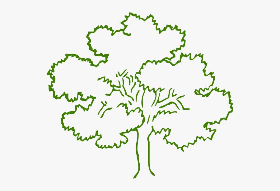 Tree Clipart Elegant - Outline Pictures Of Tree, Transparent Clipart