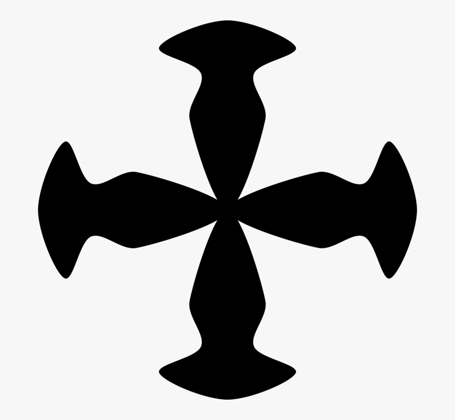 Transparent Crosses Png - Cross Patonce, Transparent Clipart
