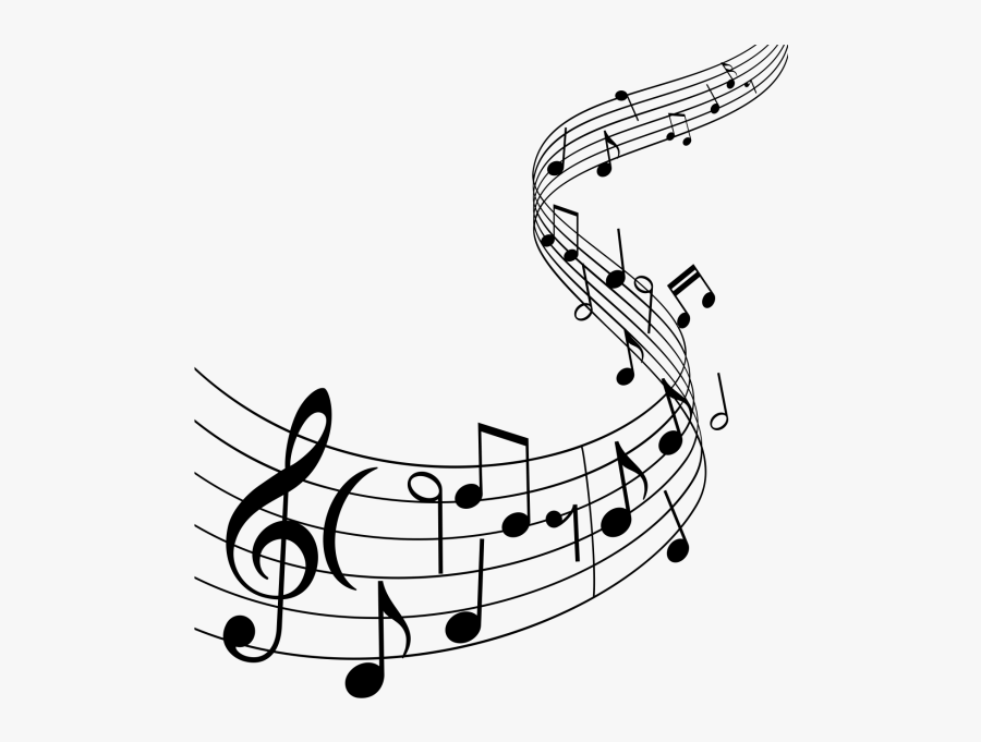 Musical Note Staff Clip Art Transparent Background Music Notes Png