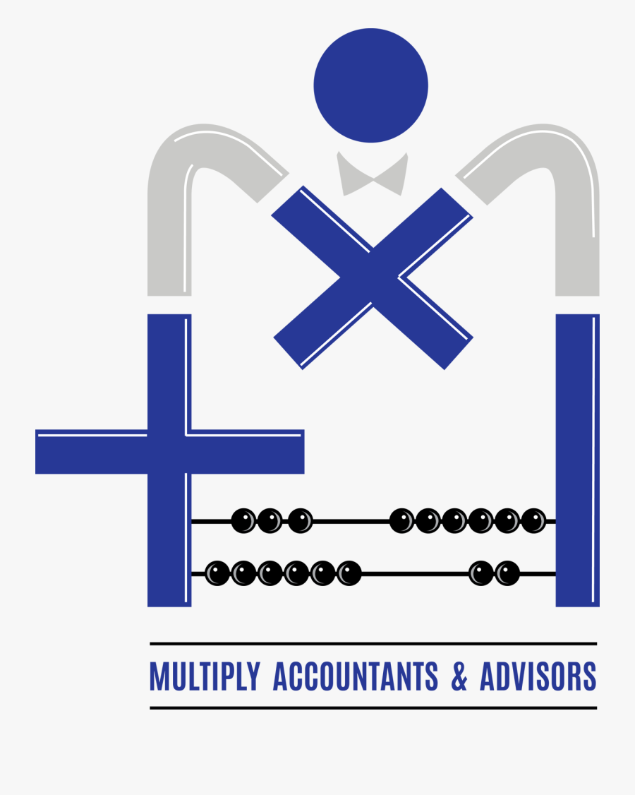 Logo Design By Shashi For Multiply Accountants & Advisors - Cross, Transparent Clipart
