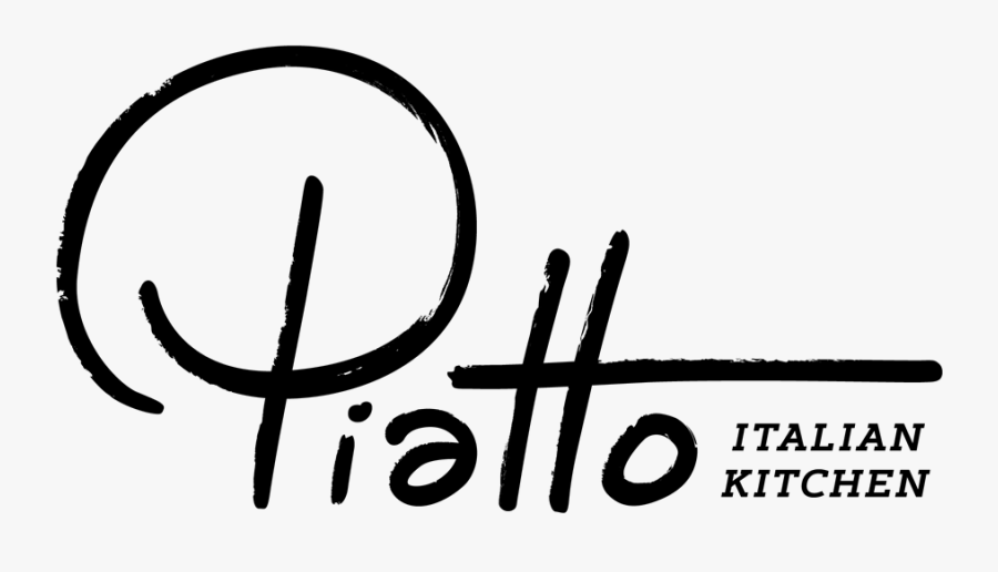 Piatto Logo - Calligraphy, Transparent Clipart