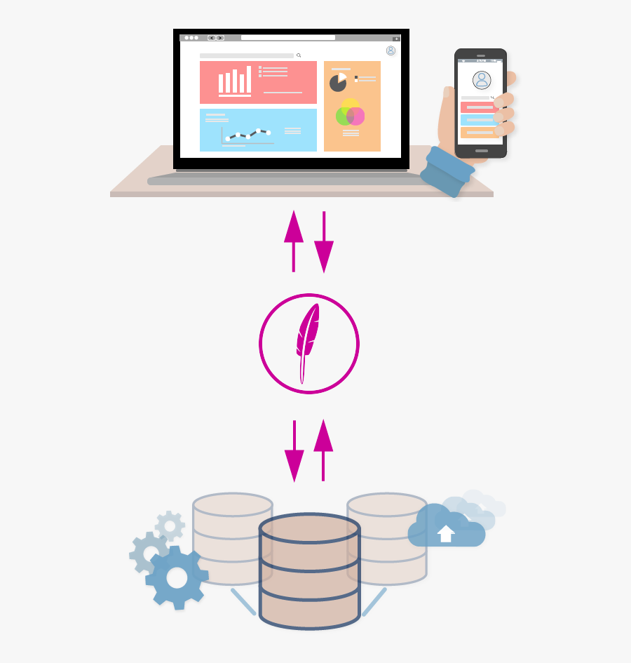 Feathers Key Image, Transparent Clipart