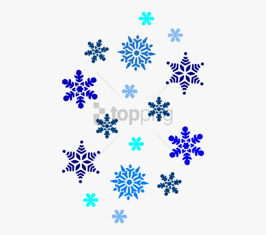 Free Png Snowflakes Png Image With Transparent Background - Snowflakes Silhouette Clipart, Transparent Clipart