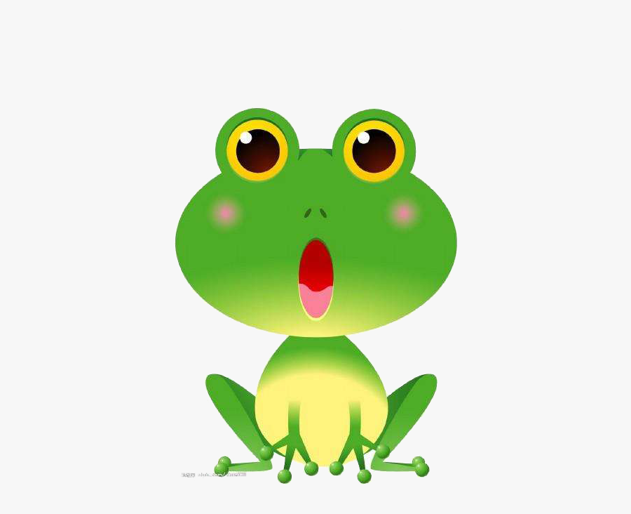 Tree Cartoon Drawing Clip - 小 青蛙 卡通, Transparent Clipart