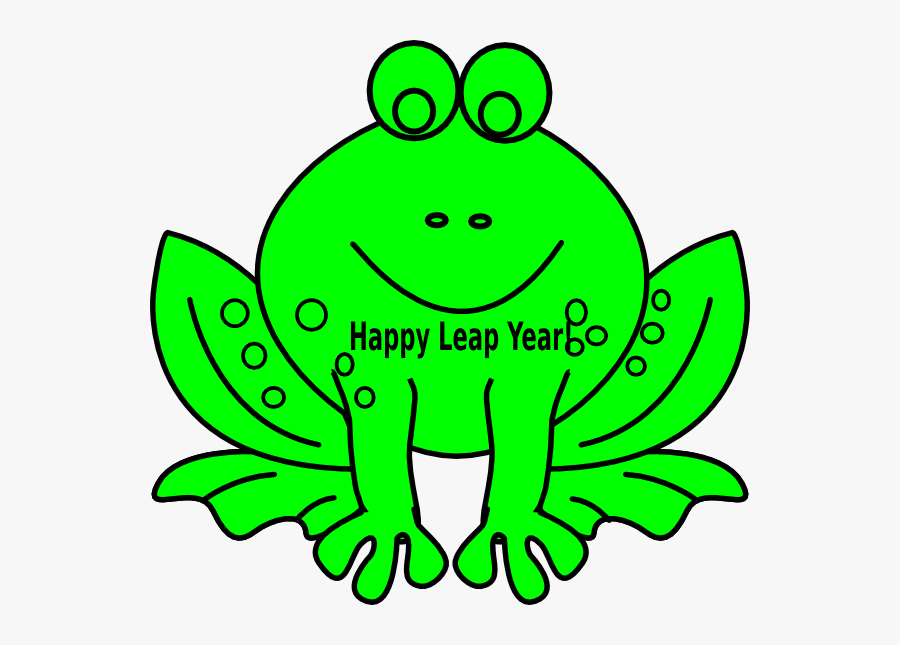 Frog Outline Clip Art, Transparent Clipart
