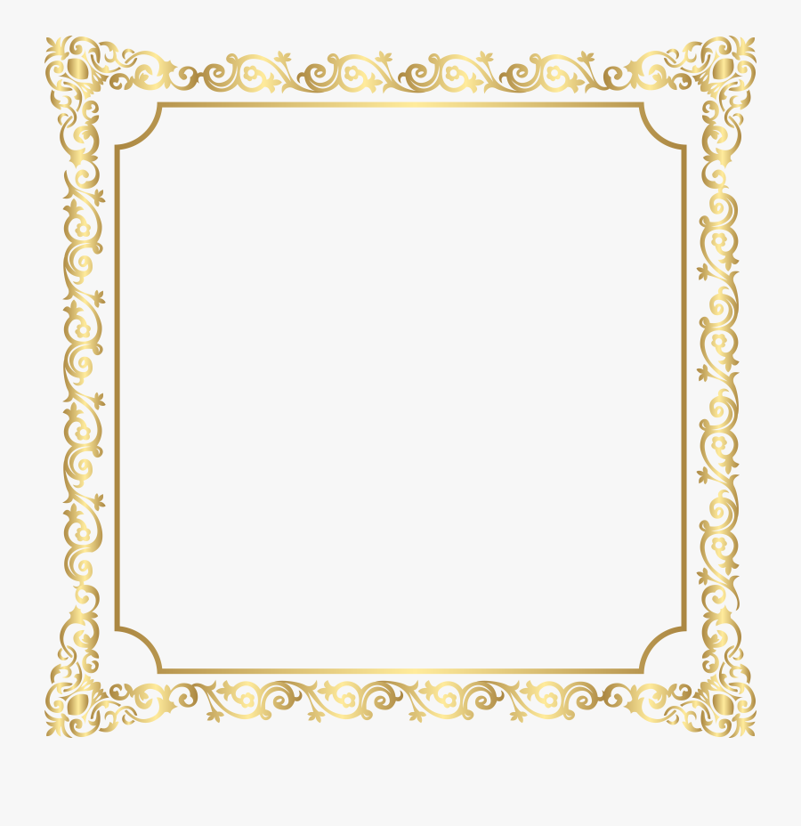 Border Deco Frame Clip Art Png Image , Png Download, Transparent Clipart