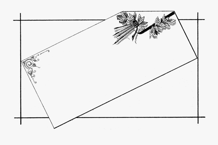 Victorian Border Frames Transparent, Transparent Clipart
