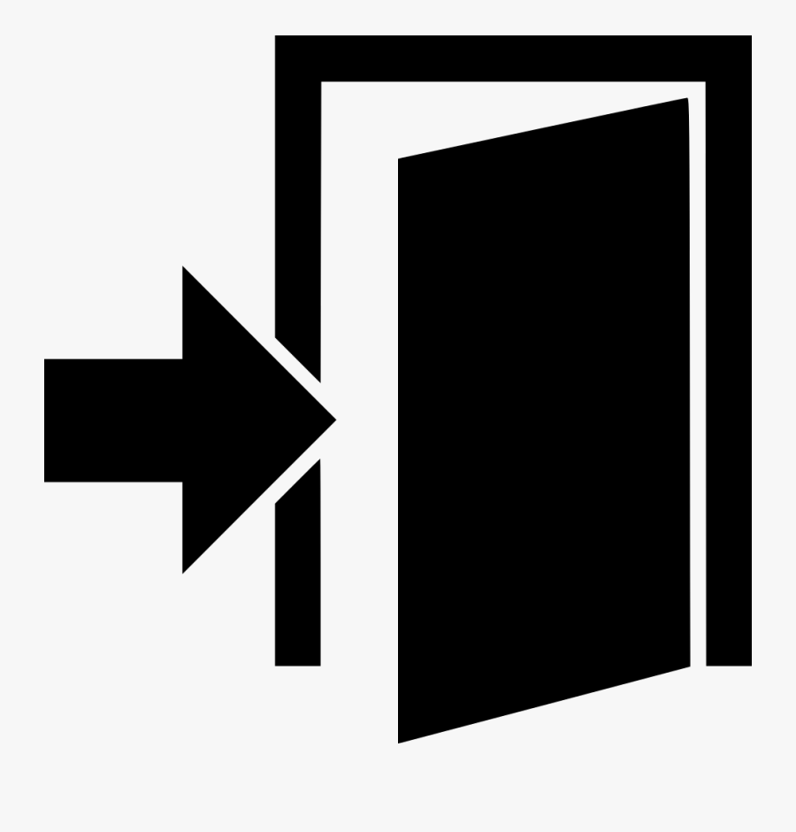 Exit Delete Close Remove Door Comments - Exit Door Icon Png, Transparent Clipart