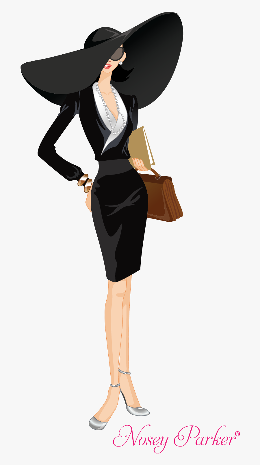 Nosey Parker Business Woman Illustration - 女人 插畫, Transparent Clipart