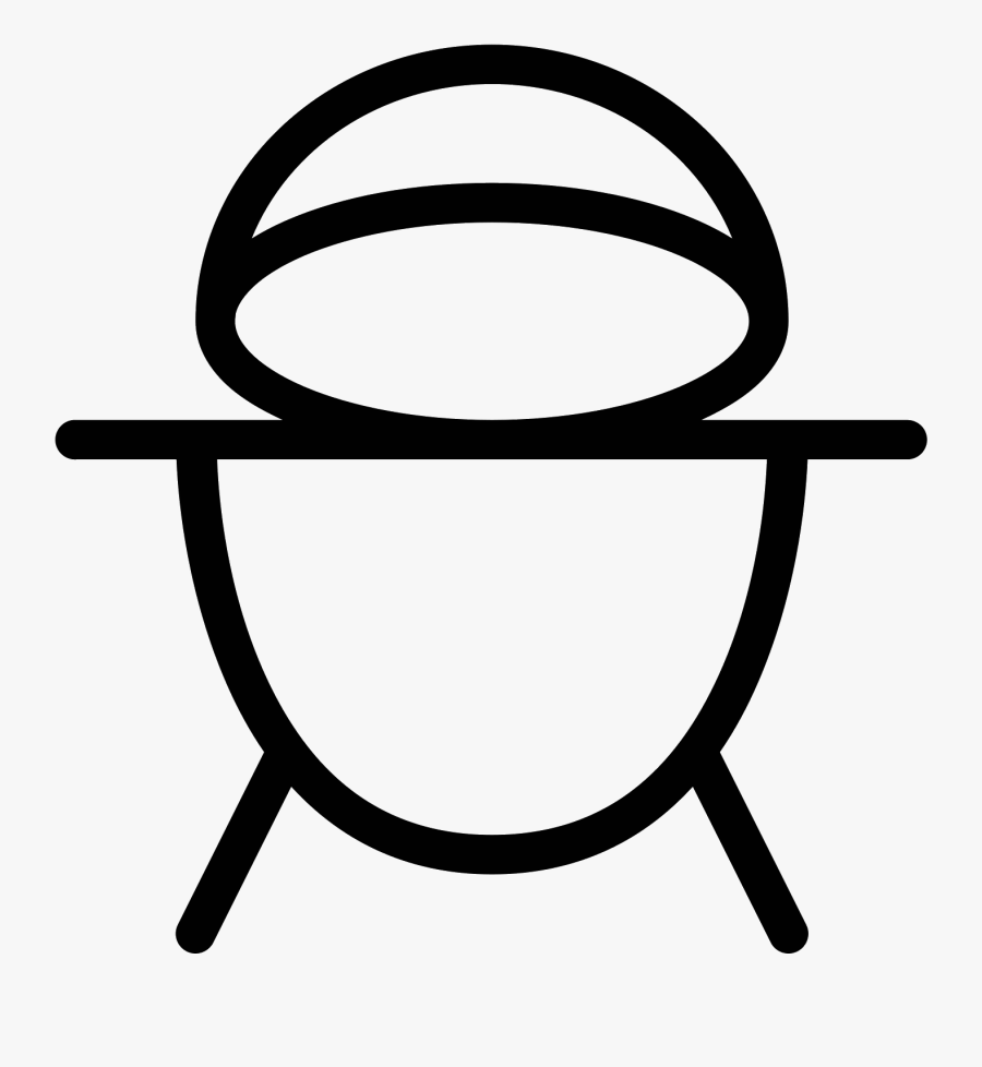 Bbq Icon Free Download - Big Green Egg Icon, Transparent Clipart