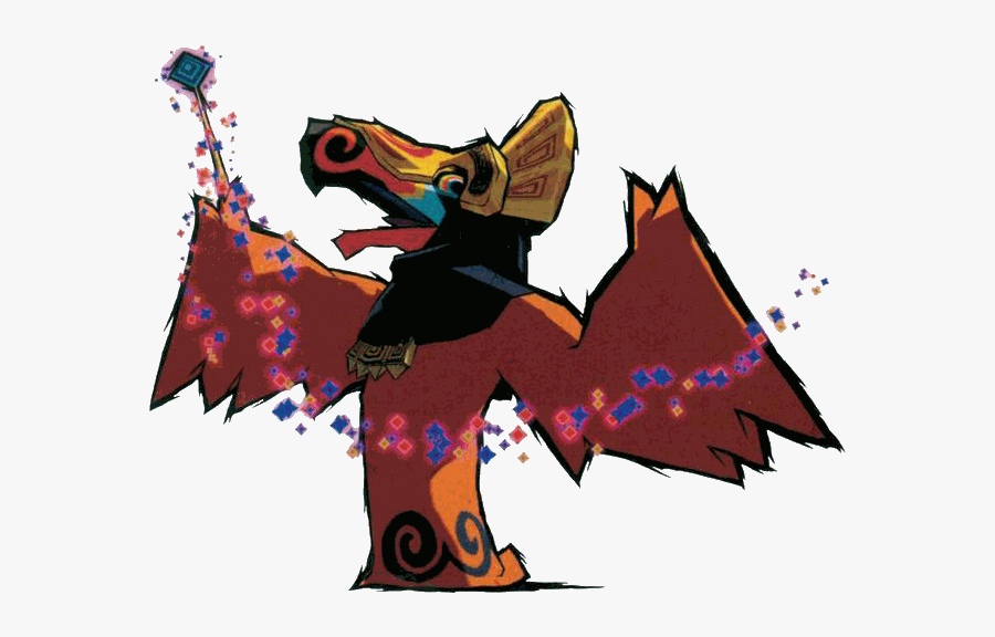 Its Head Bombs The Skeletons Attack By Swinging Big - Zelda The Wind Waker, Transparent Clipart