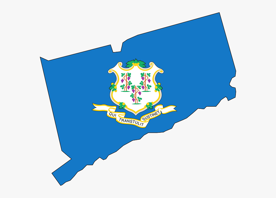 State Launches Connecticut Grown Online Store - Connecticut State Flag, Transparent Clipart