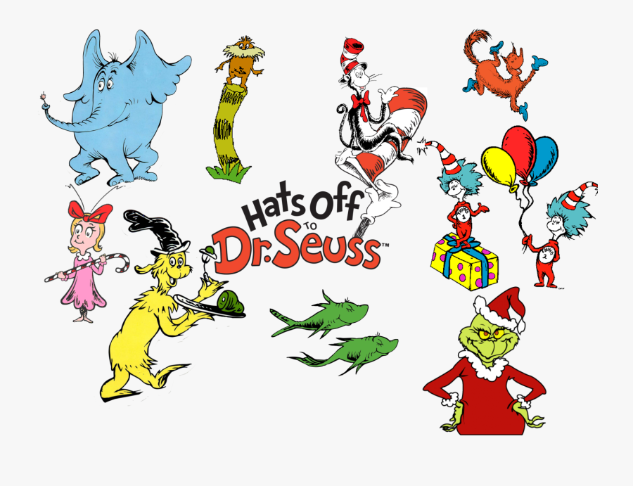 Transparent Happy Birthday Dr Seuss, Transparent Clipart