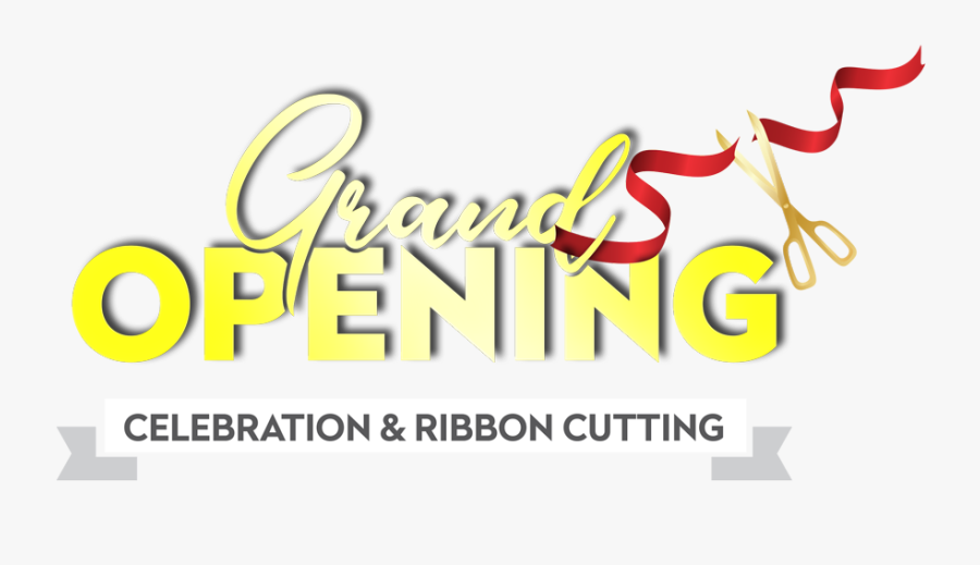 Grand Opening Png, Transparent Clipart