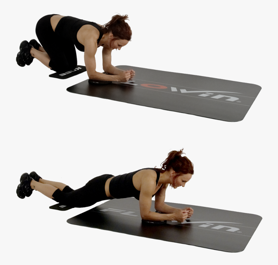 Flowin® Friction Training™ Is A Low Impact Workout - Press Up, Transparent Clipart