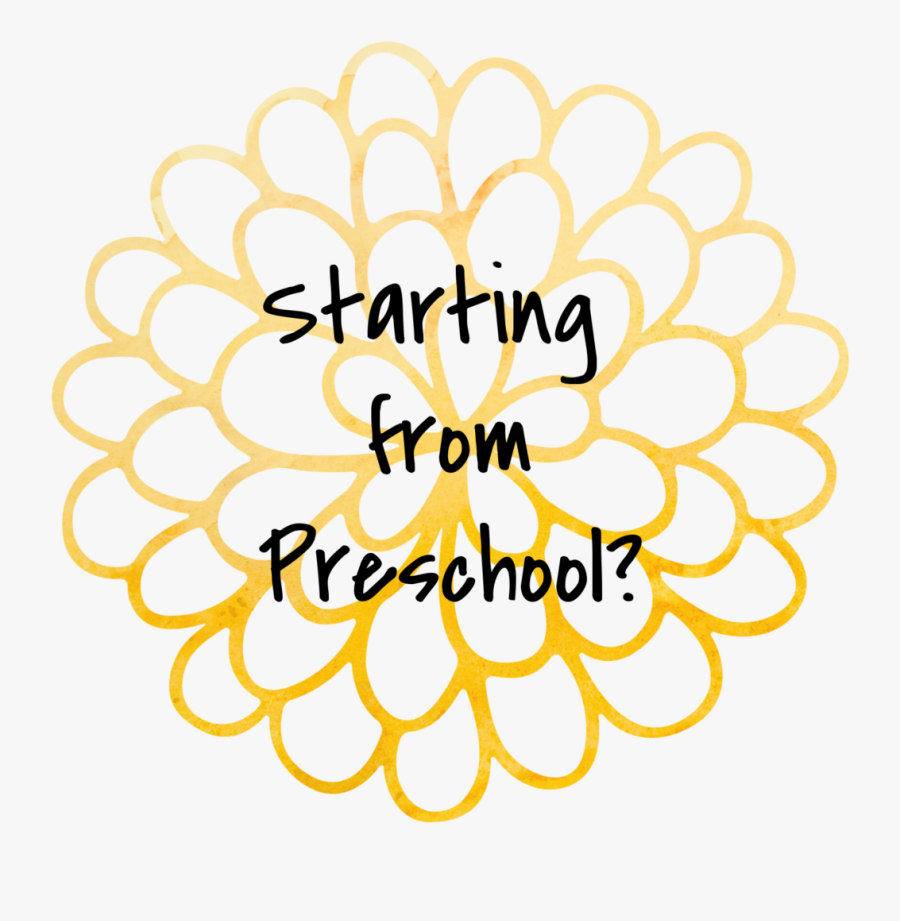 Beginner Flower Easy Drawings, Transparent Clipart