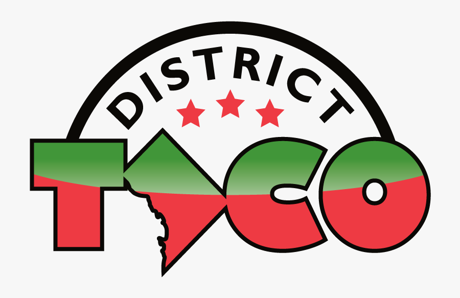 The Grand Opening For The District Taco Riverdale Park - District Taco Logo Png, Transparent Clipart