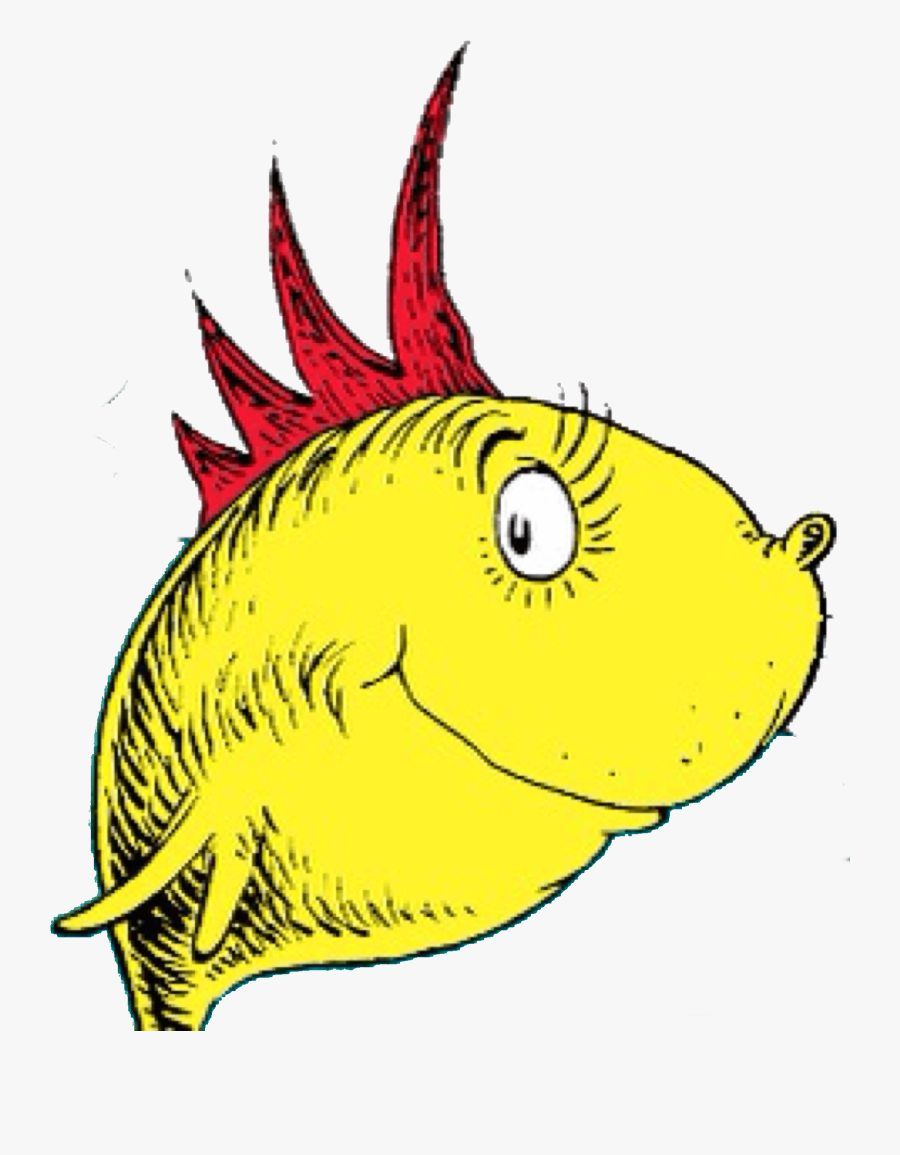 Fish In Dr Seuss, Transparent Clipart