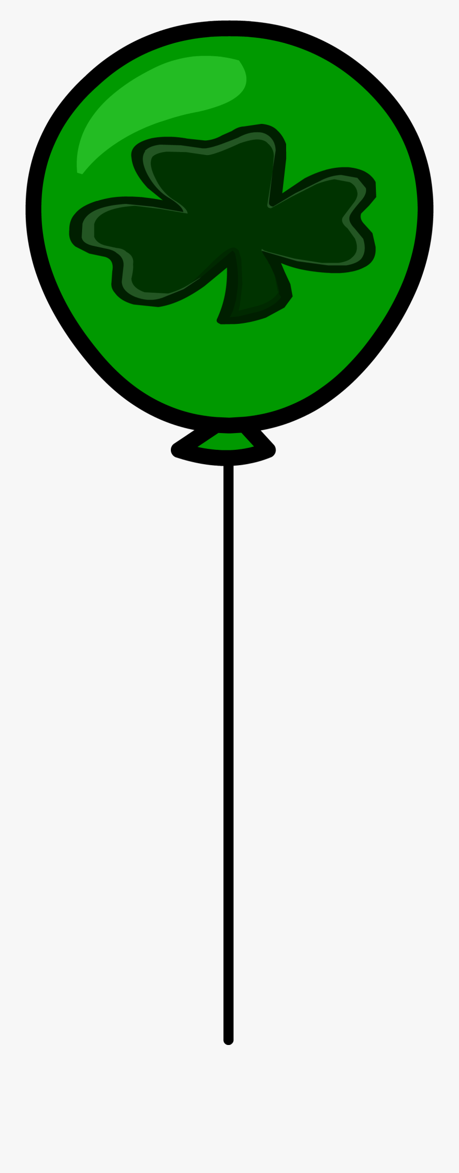 Image Sprite Png Club - Clover Balloon Club Penguin, Transparent Clipart