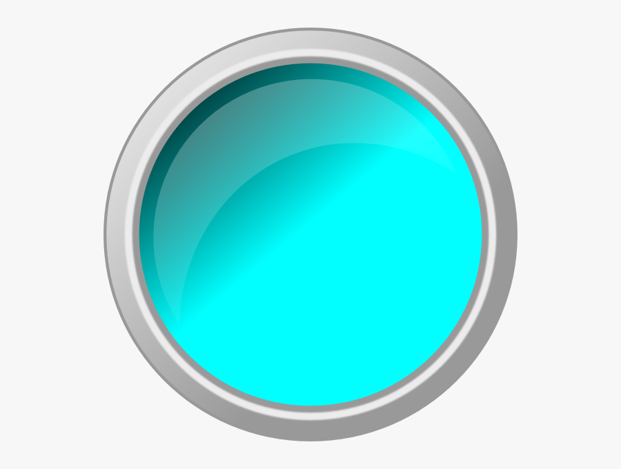 Push Button Blue Png, Transparent Clipart