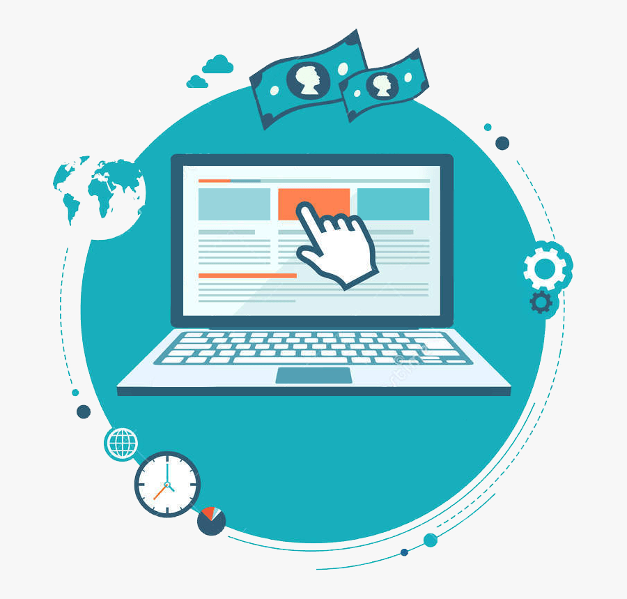 Pay Per Click Png, Transparent Clipart