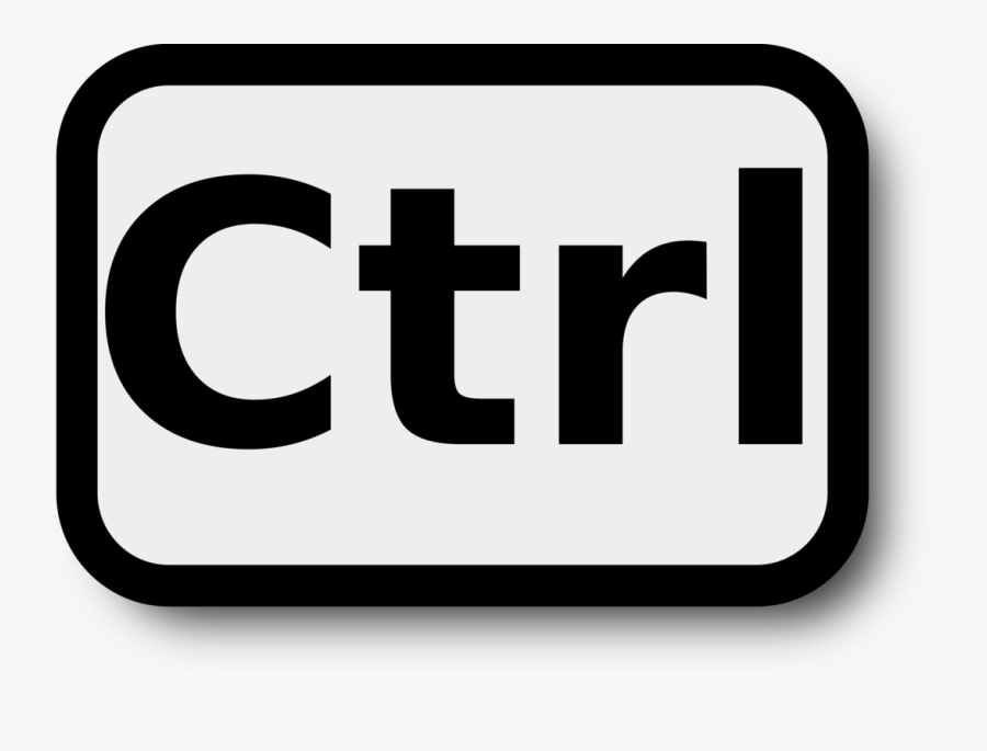 Area,text,brand - Control Key, Transparent Clipart