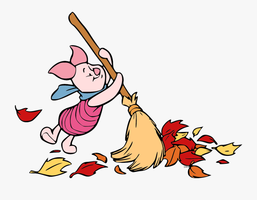 Winnie The Pooh And Piglet Fall, Transparent Clipart