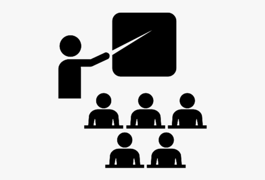 Seminars Black And White, Transparent Clipart
