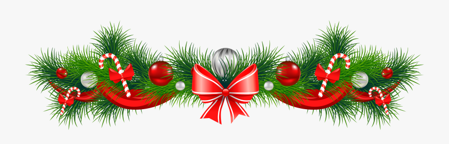 Christmas Decoration Garland Christmas And Holiday - Christmas Png No Background, Transparent Clipart