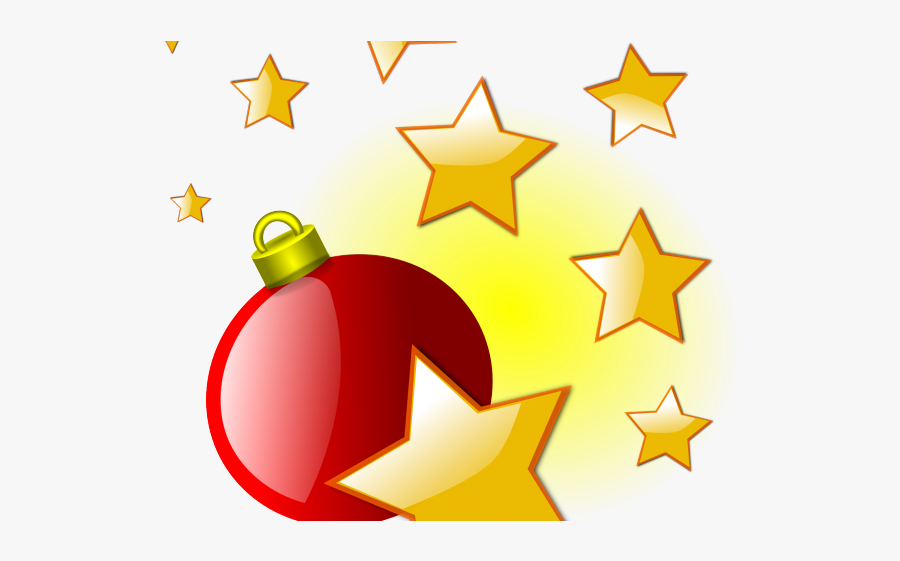 Christmas Stars, Transparent Clipart