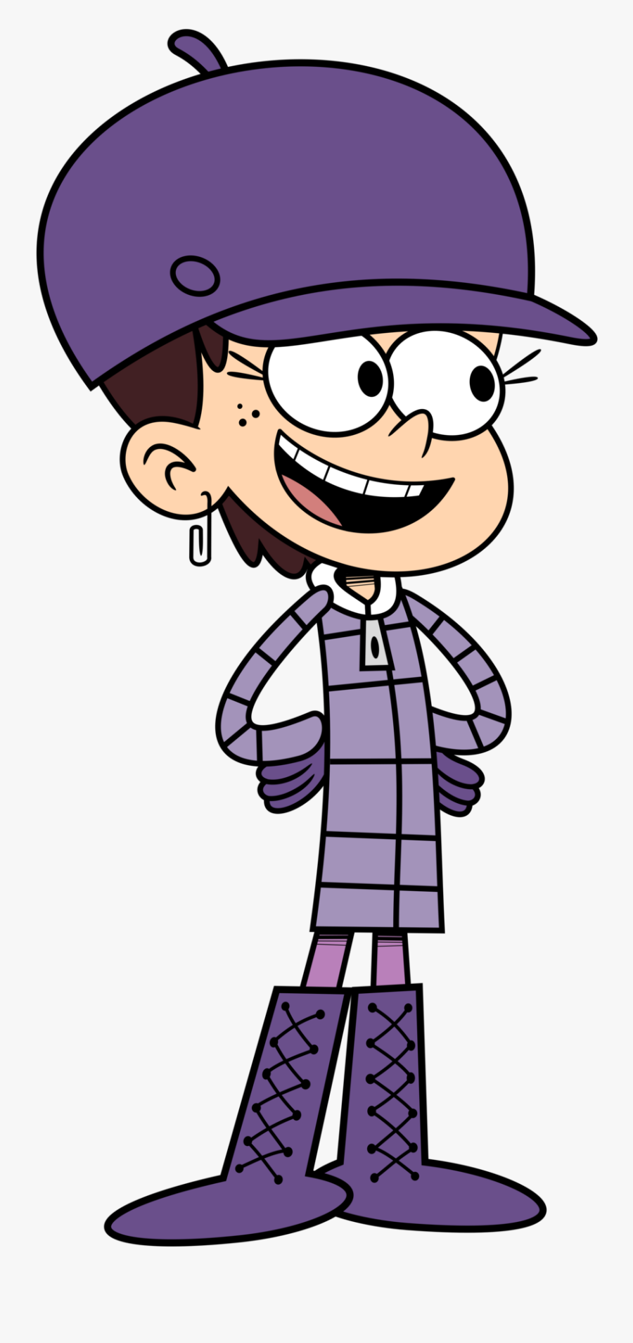 Season 1 Episode 24b - Loud House Luna Loud, Transparent Clipart