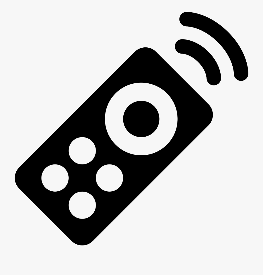 Transparent Remote Clipart - Remote Control Icon Png, Transparent Clipart