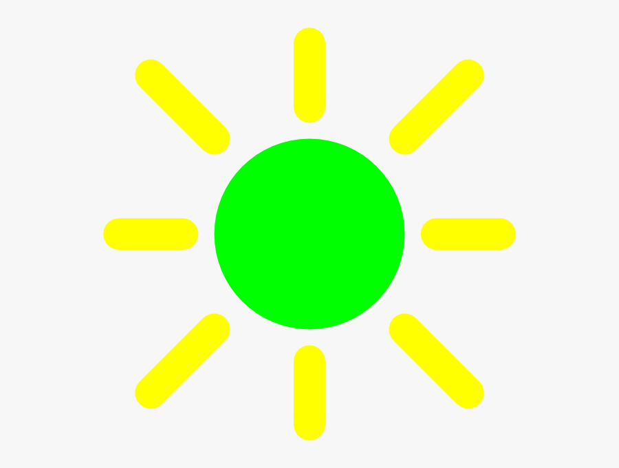 Free Vector Brightness Control Icon Clip Art - Contrast Clipart, Transparent Clipart