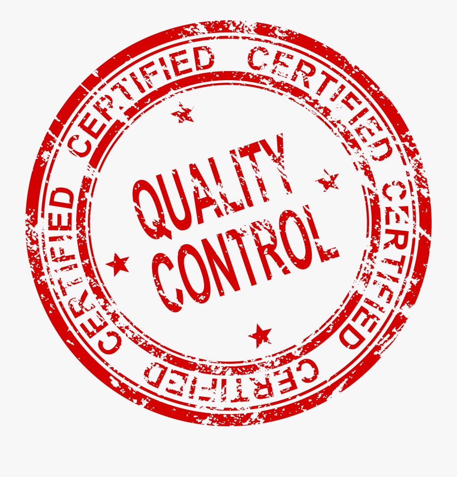 Control Certified - Quality Control Stamp Png, Transparent Clipart
