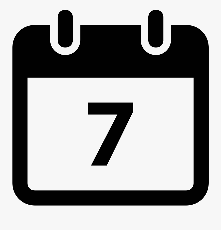Calendar Icon 6, Transparent Clipart