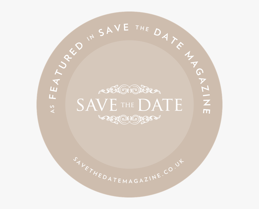 Featured In Save The Date Magazine V1 - Circle, Transparent Clipart