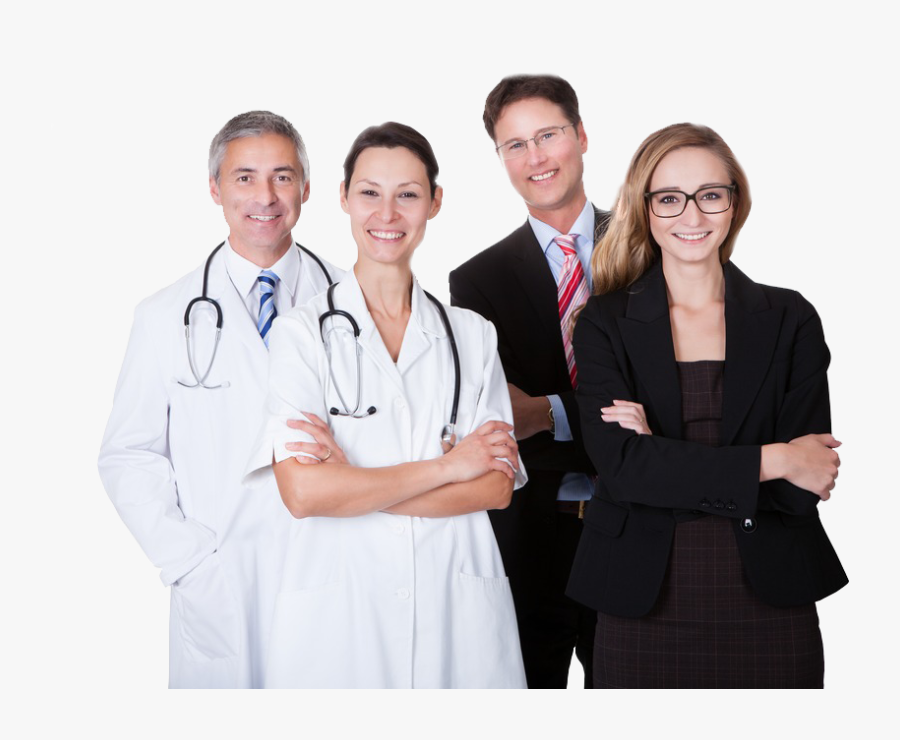 Professional Hospital Staff Clipart - Health Care Administrators, Transparent Clipart