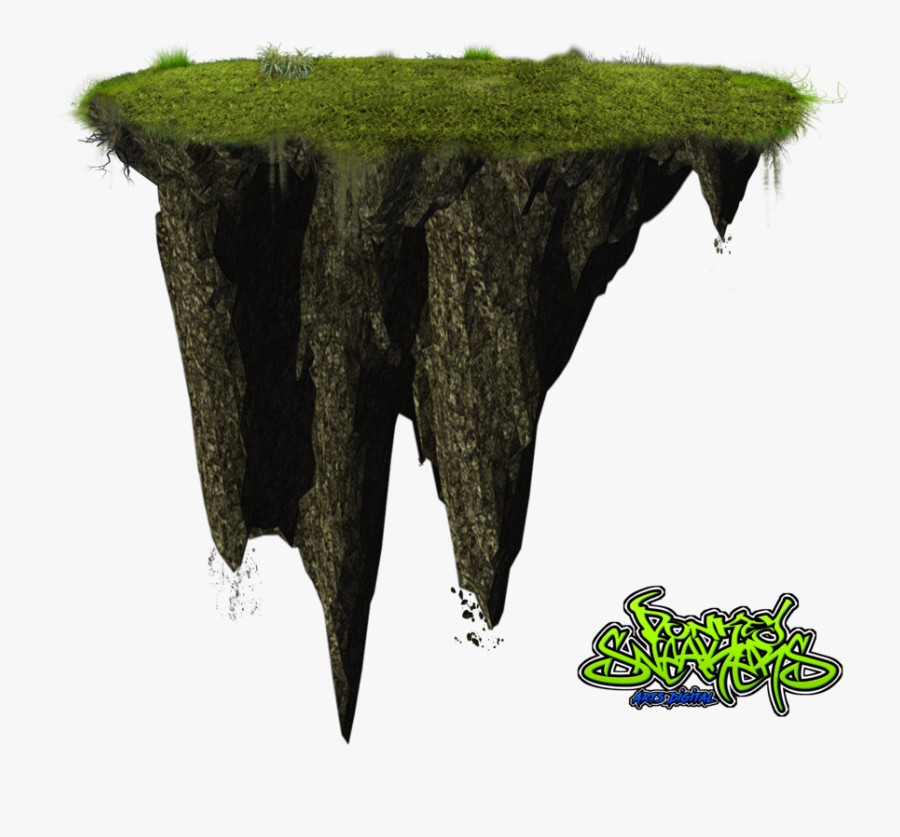 Transparent Island Clipart - Island Png Floating Island, Transparent Clipart