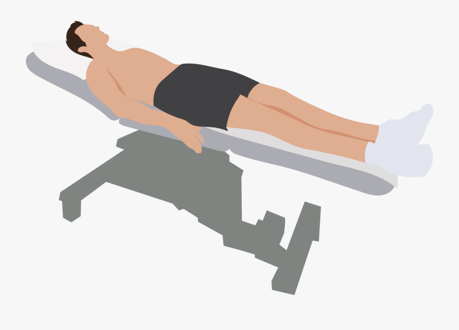 Clip Art How Is An Ekg Done On A Woman - 12 Lead Ecg Patient Position, Transparent Clipart