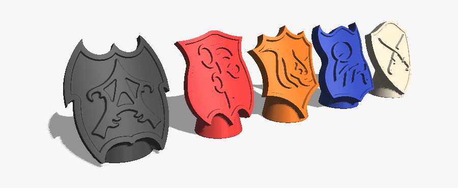 Tyrants Shields - Wizards Of The Coast Dungeons & Dragons Tyrants, Transparent Clipart
