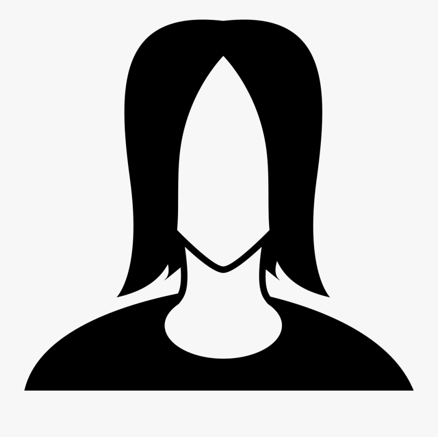 Person Close Up With Short Dark Hair - Icon, Transparent Clipart