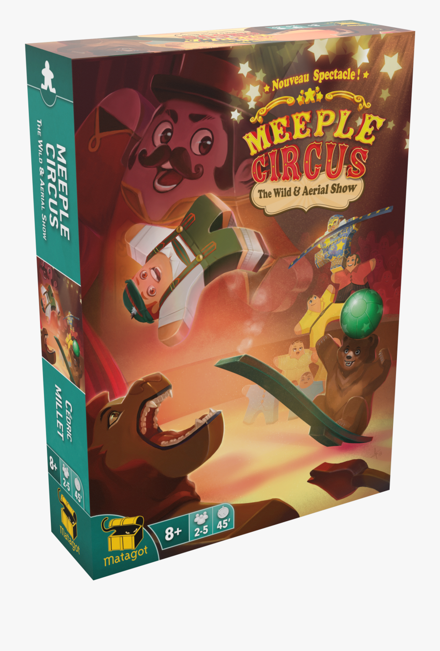 Meeple Circus Extension The Wild Aerial Show, Transparent Clipart