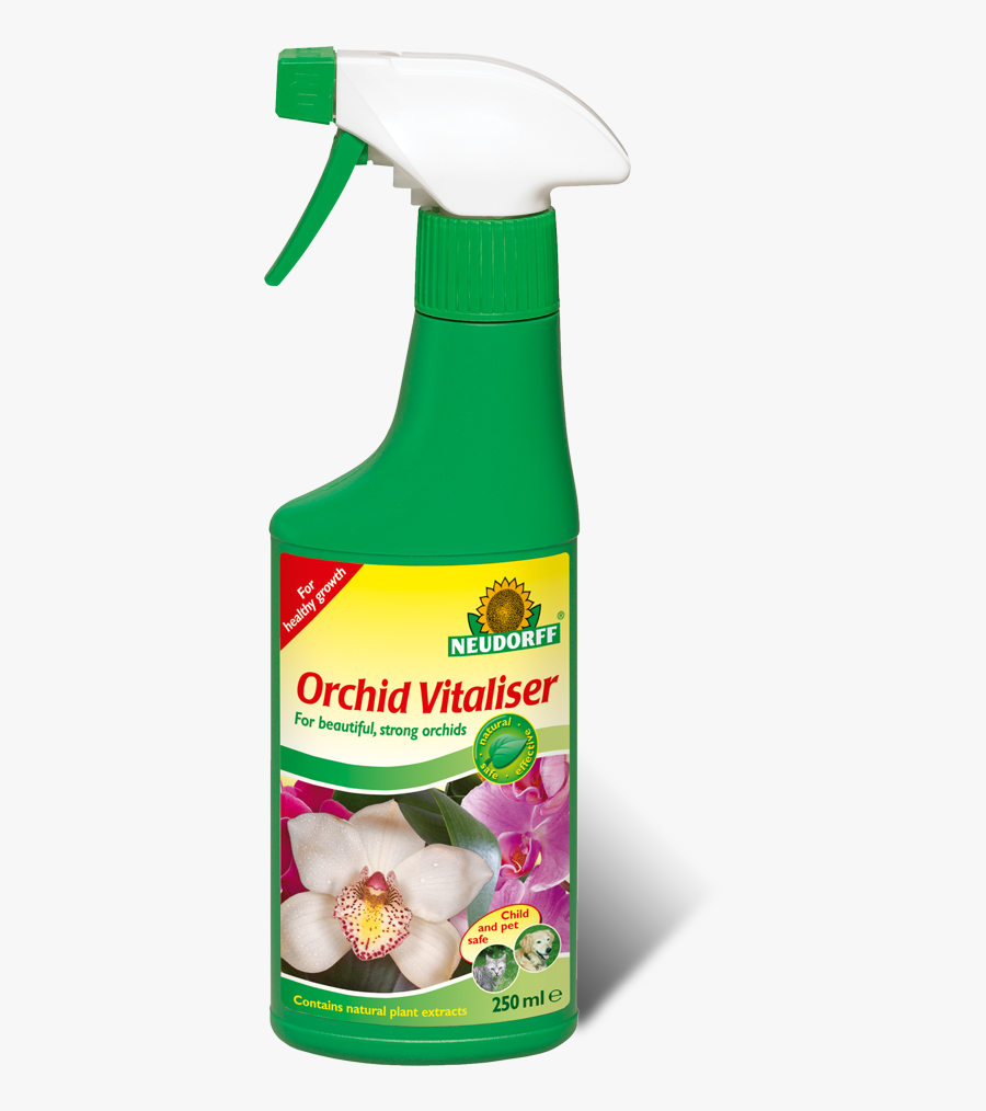 Orchid Clip Art - Neudorff Orchid Vitaliser, Transparent Clipart