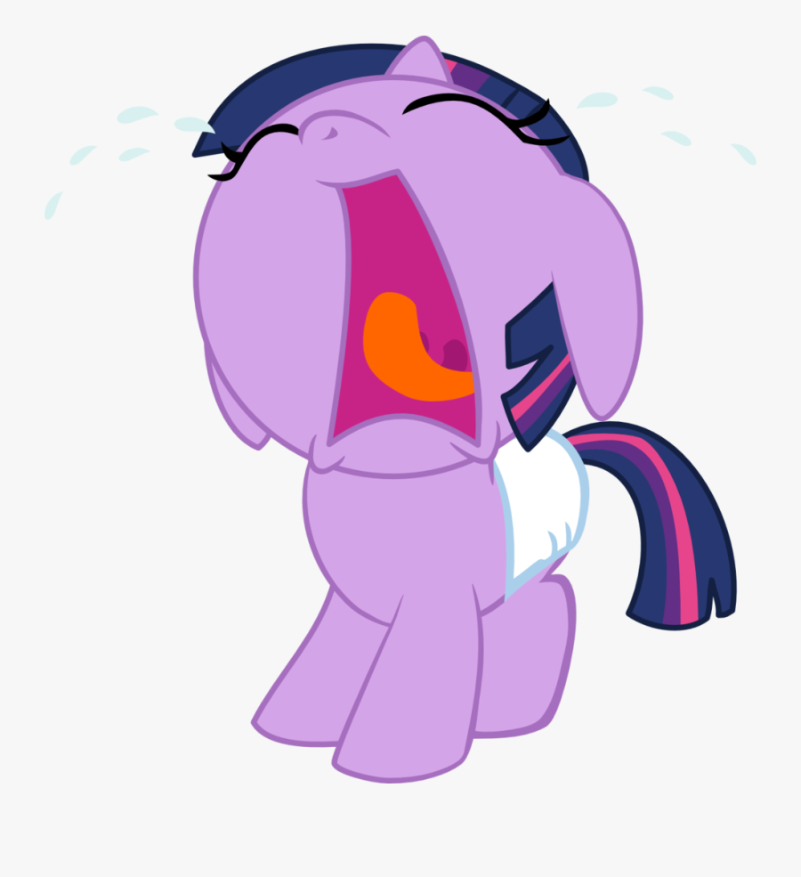 Mighty355, Baby, Baby Pony, Base, Crying, Cute, Diaper, - My Little Pony Twilight Baby, Transparent Clipart
