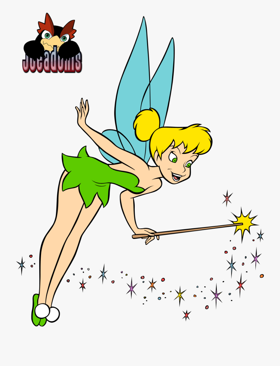 Transparent Tinkerbell Vector Jpg Transparent Stock - Tinkerbell Peter Pan Cartoon, Transparent Clipart