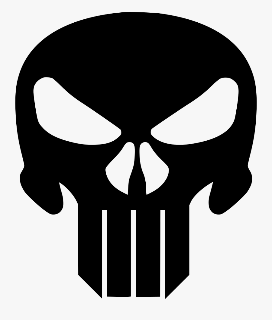 Punisher Logo Clip Art - Punisher Icon Png, Transparent Clipart
