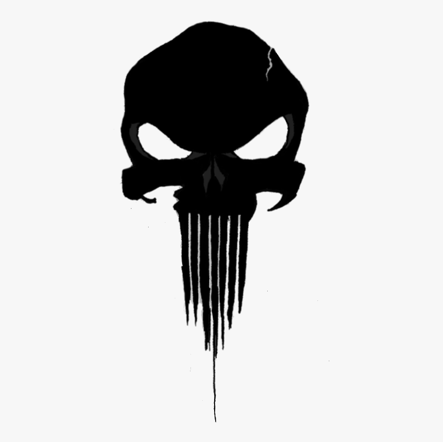 Tattoo Punisher Skull Human Symbolism Drawing Clipart - Punisher Skull Transparent Background, Transparent Clipart