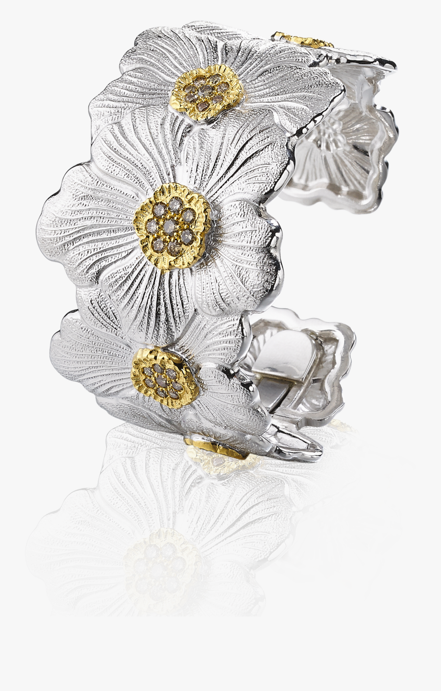Gardenia Medium Bracelet - Buccellati Blossom Gardenia Ring Price, Transparent Clipart